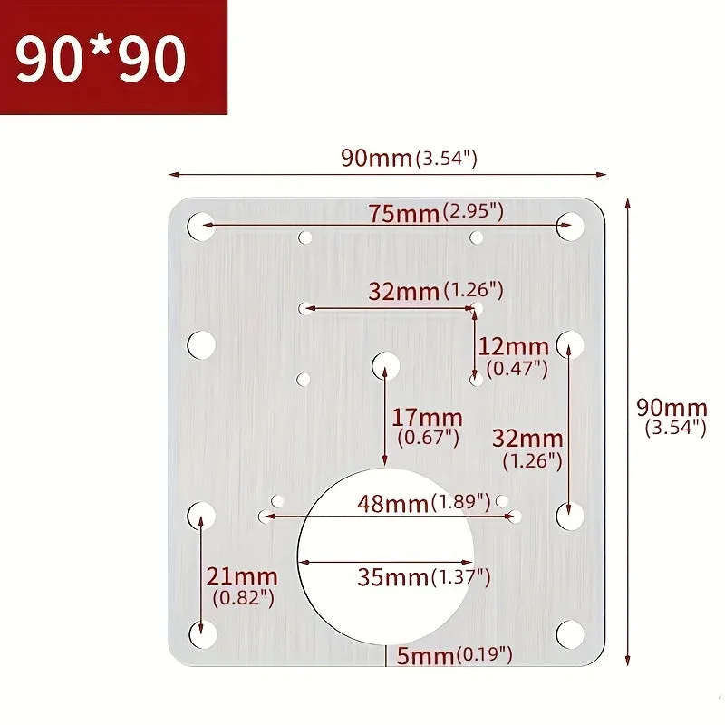 10Piece Cabinet Hinge Repair Kit for Easy Kitchen Door Fixing