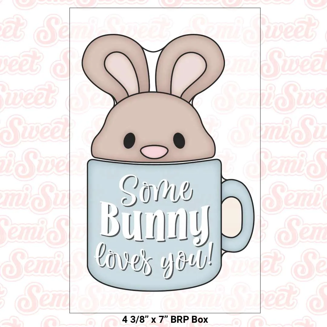 2-Pc Bunny Head Mug Cookie Cutter Set