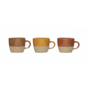 3-1/2" Round x 3-1/4"H 8 oz. Stoneware Mug