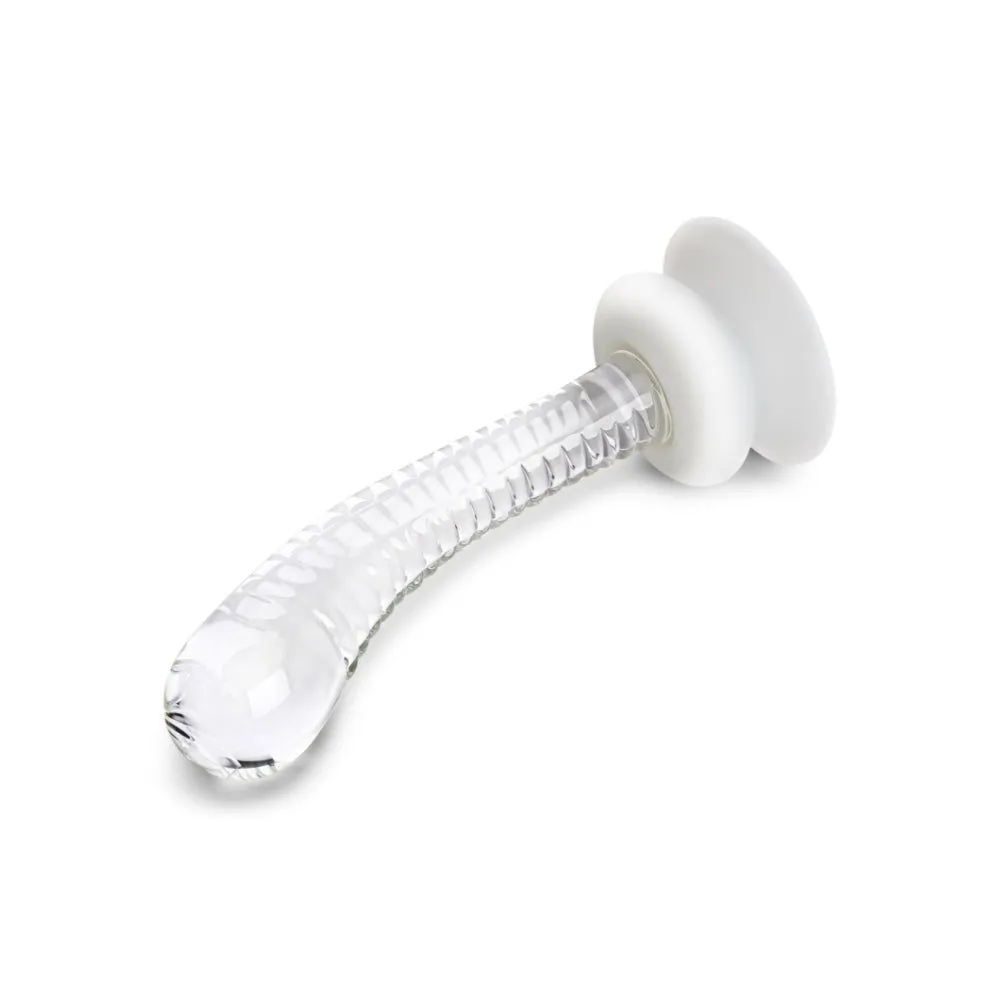 5.75" Ribbed Suction Cup Dildo