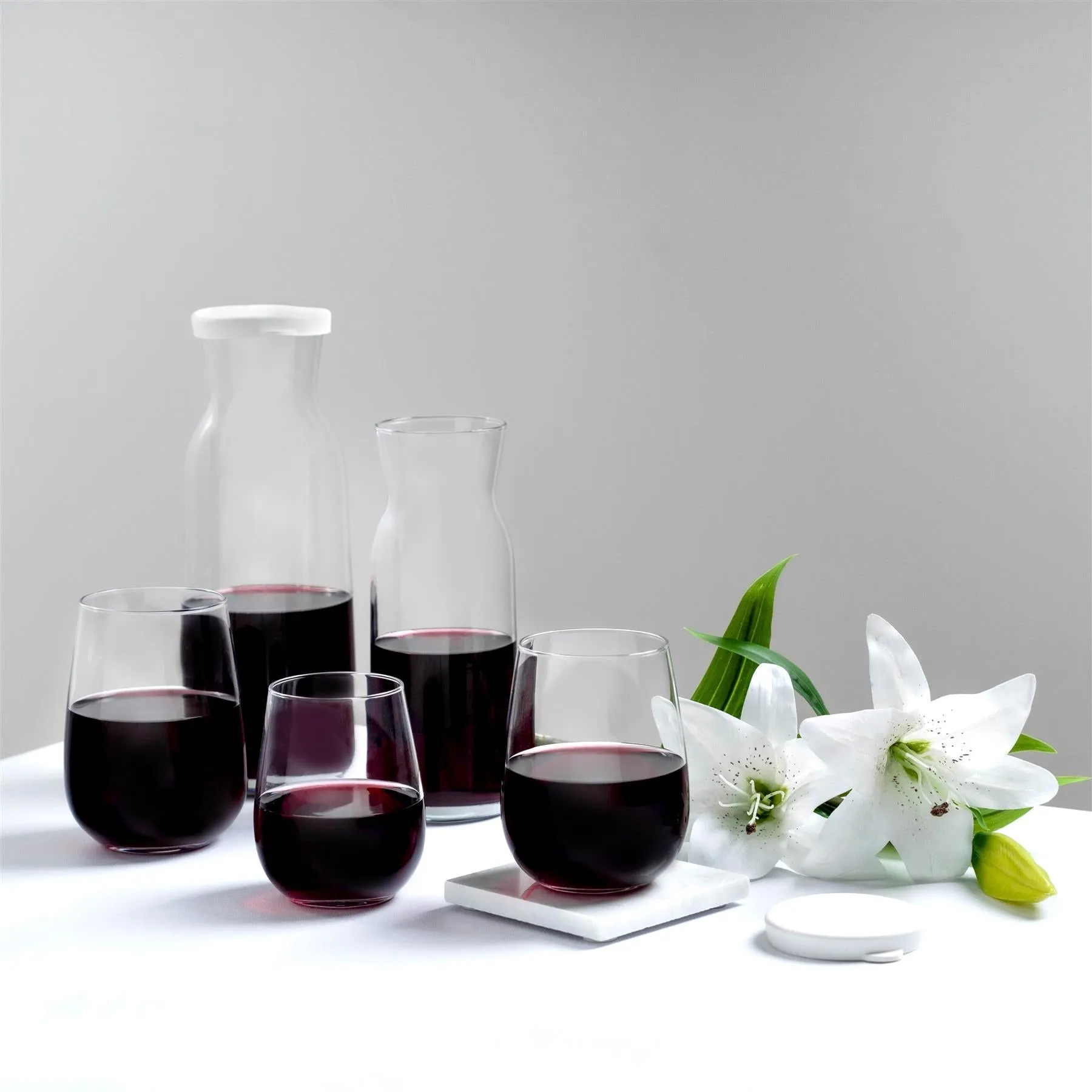 590ml Gaia Stemless Wine Glasses - Pack of Six - By LAV