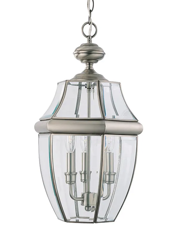 6039-02, Three Light Outdoor Pendant , Lancaster Collection