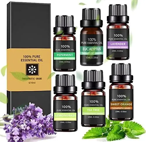 6pcs Pure Essential oils gift set