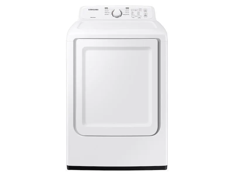 7.2 cu. ft. Electric Dryer with Sensor Dry and 8 Drying Cycles in White - (DVE41A3000W)