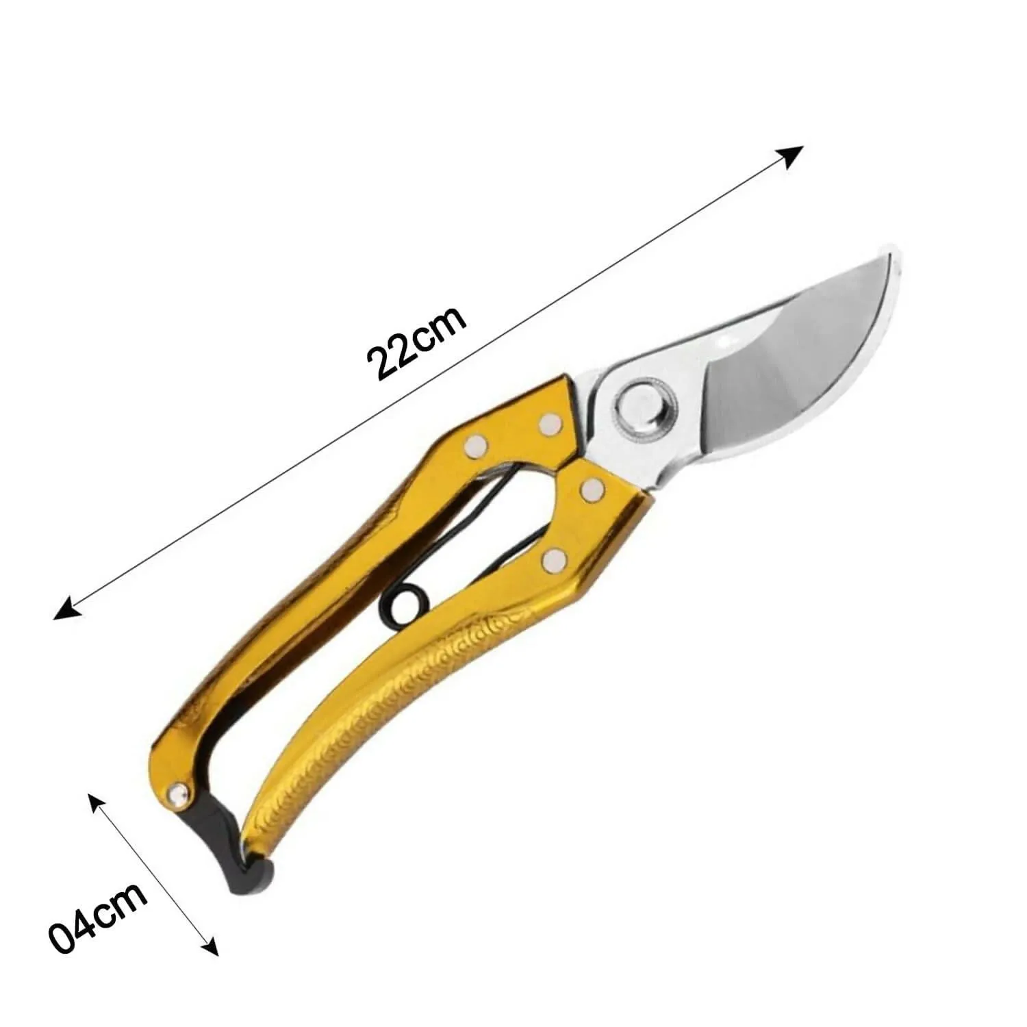 8-Inch Heavy Duty Pruning Shears for Home Gardening