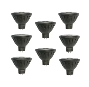 8 Pack LED MR16 2700K - 3000K Warm White 36° Dimmable 12V AC/DC