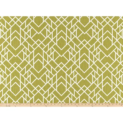 Alpine Pear Slub Canvas Fabric