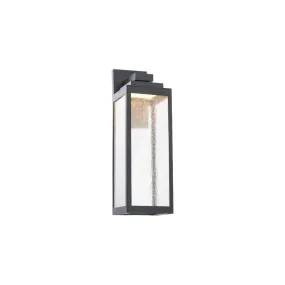 AMHERST 18 in. LED Outdoor Wall Lantern 3000K Black Finish