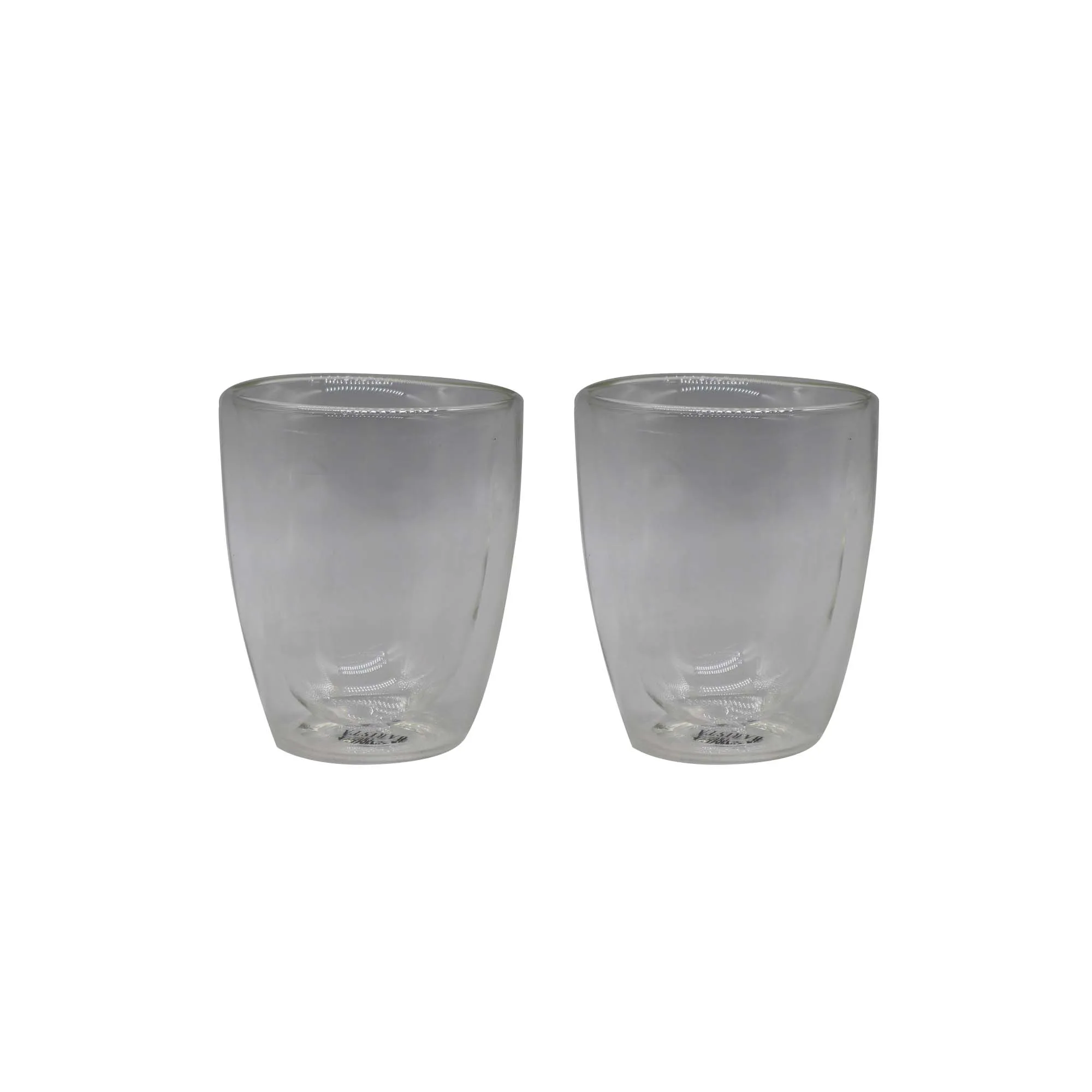 Barista Borosilicate Double Wall Café Latte Coffee Cup 270ml 2pc 10245