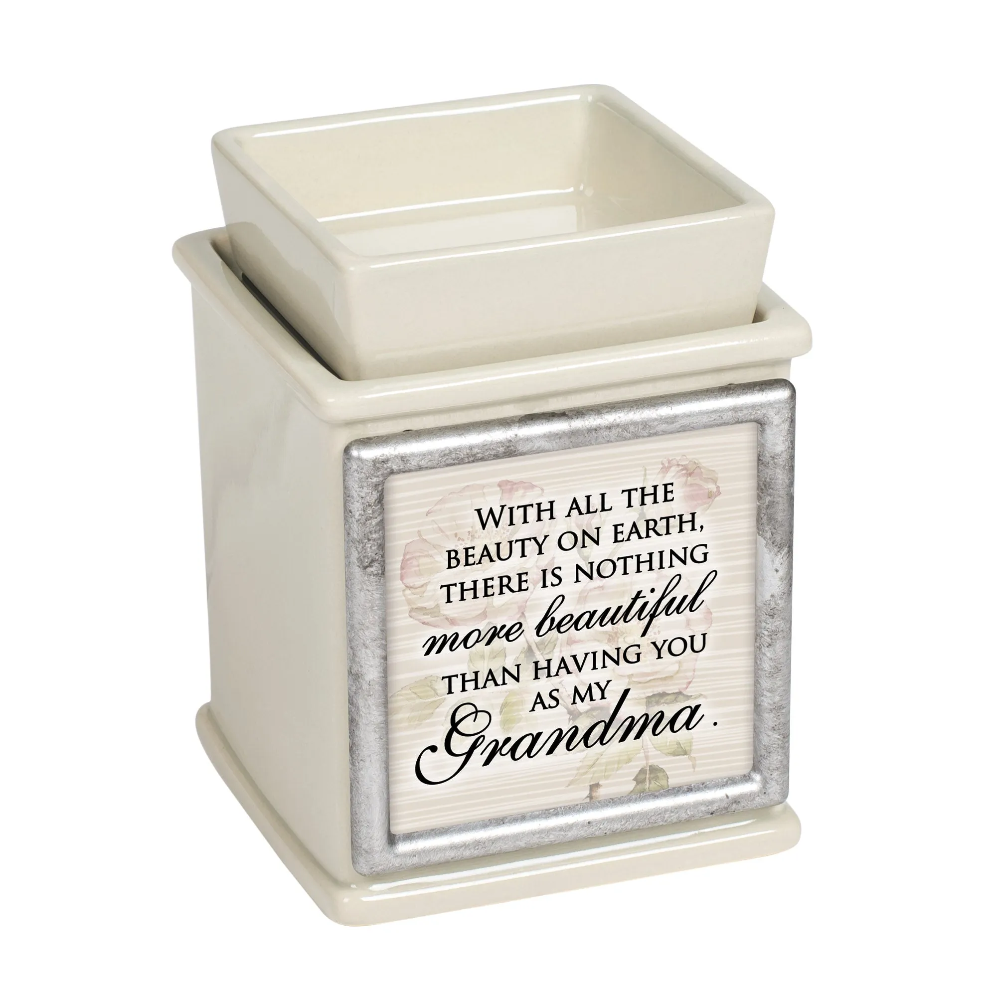 Beautiful Grandma Powder Sand Interchangeable Photo Frame Candle Wax Oil Warmer