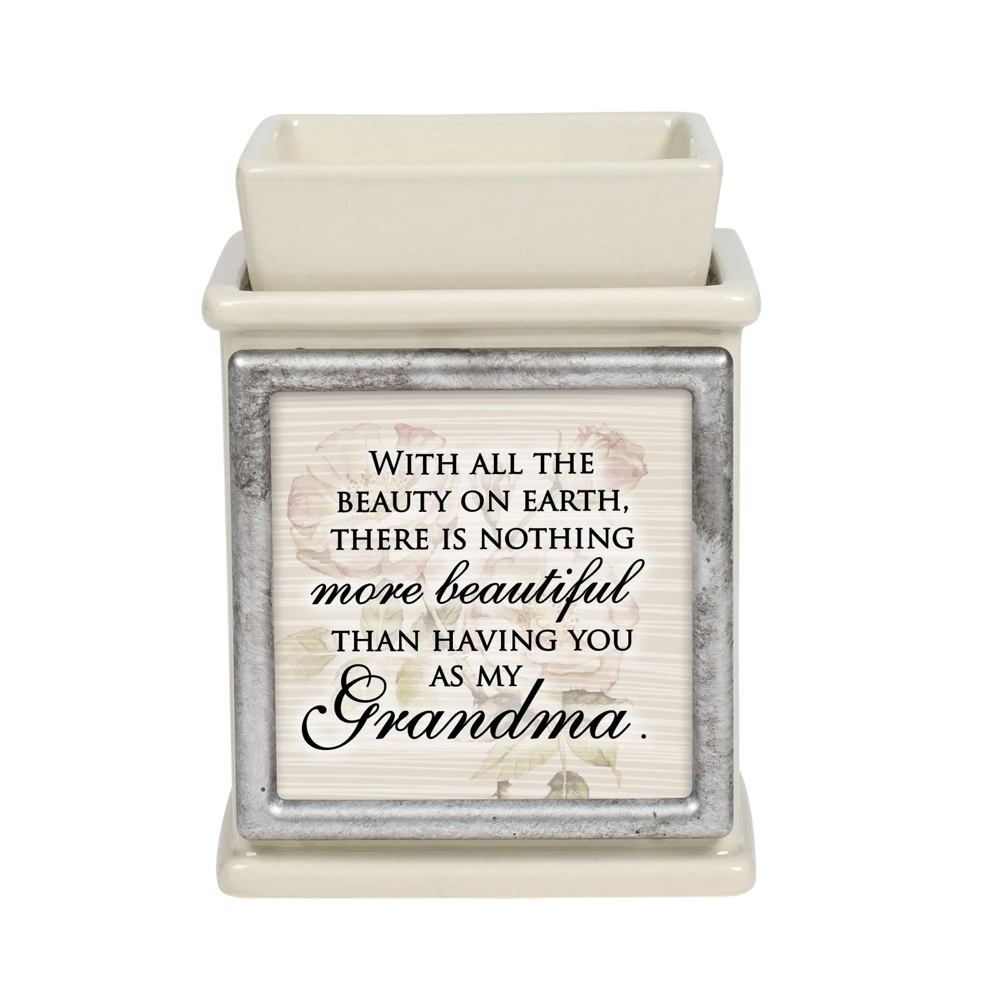 Beautiful Grandma Powder Sand Interchangeable Photo Frame Candle Wax Oil Warmer