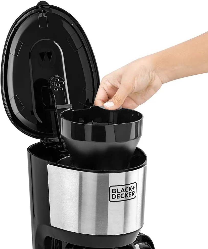 Black Decker DCM750S-B5 10-Cup Coffee Maker, 220-240V, Not for USA