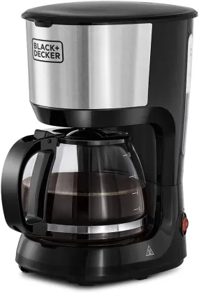 Black Decker DCM750S-B5 10-Cup Coffee Maker, 220-240V, Not for USA