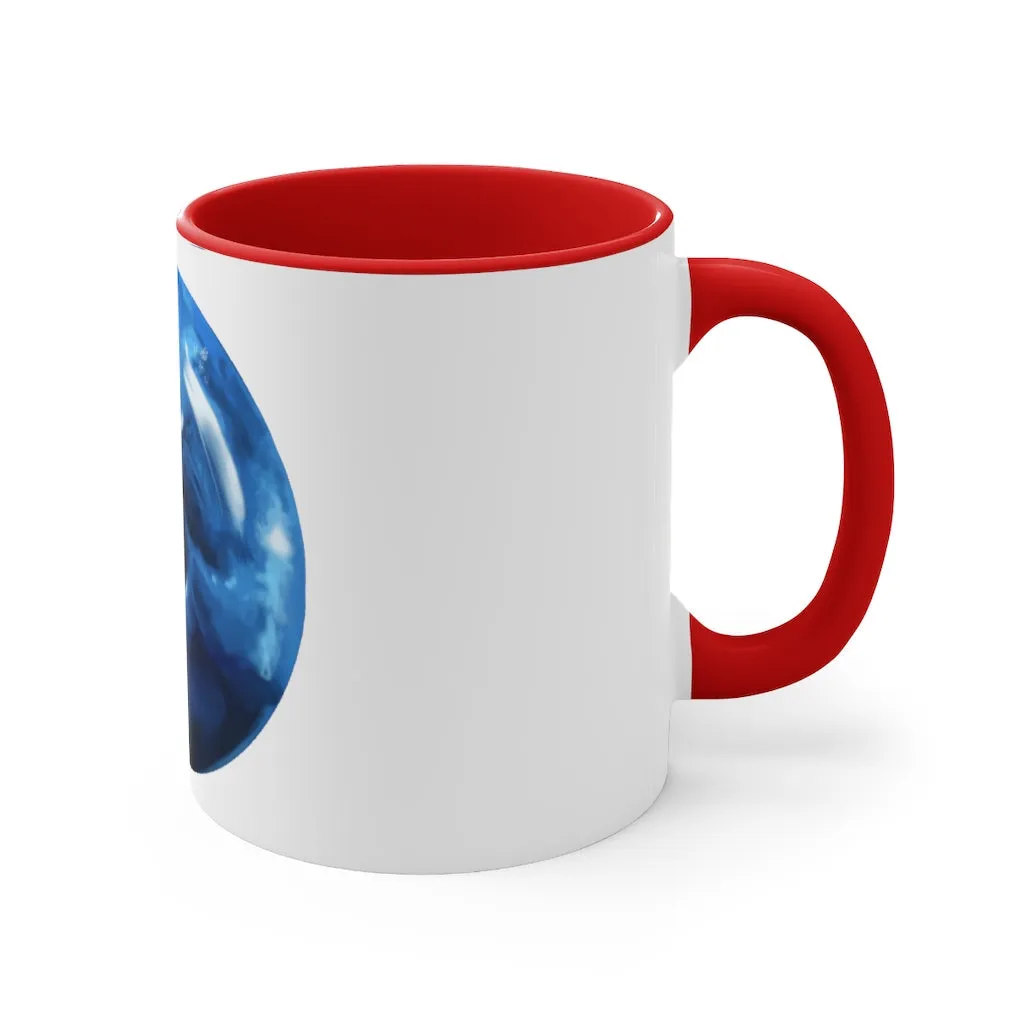 Blueberry Accent Coffee Mug, 11oz