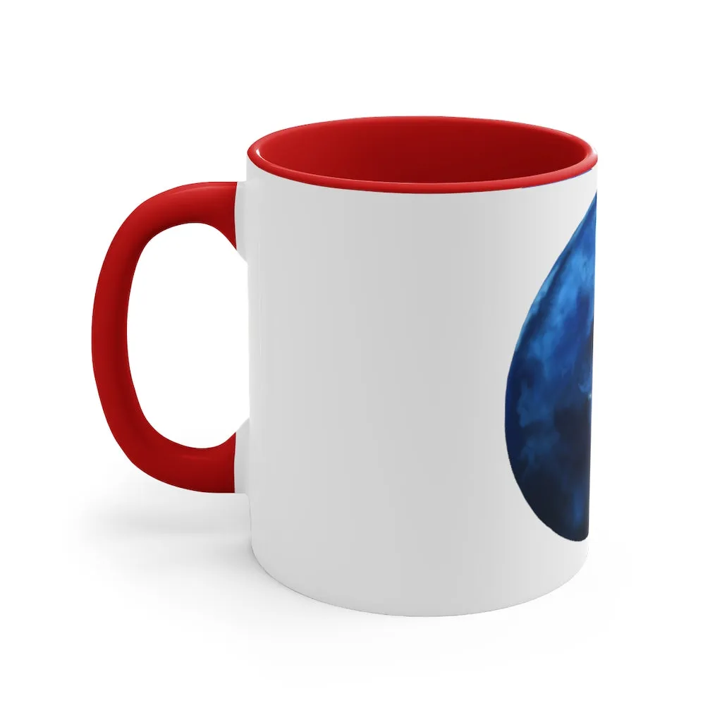 Blueberry Accent Coffee Mug, 11oz