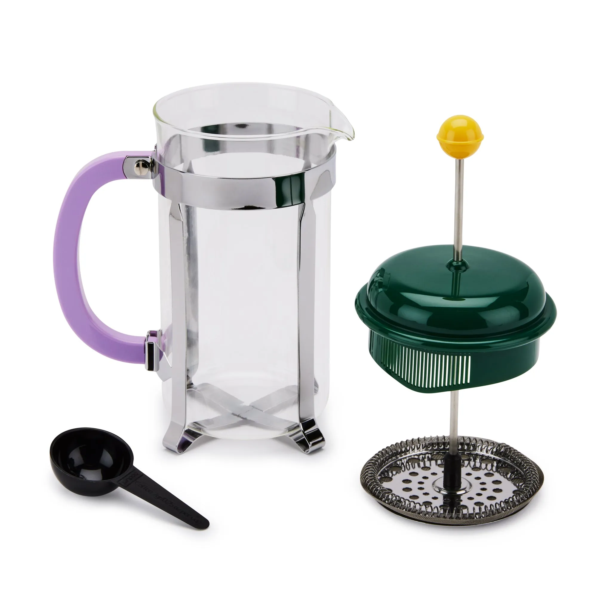 Bodum Caffettiera French Press - Dark Green/ Lilac