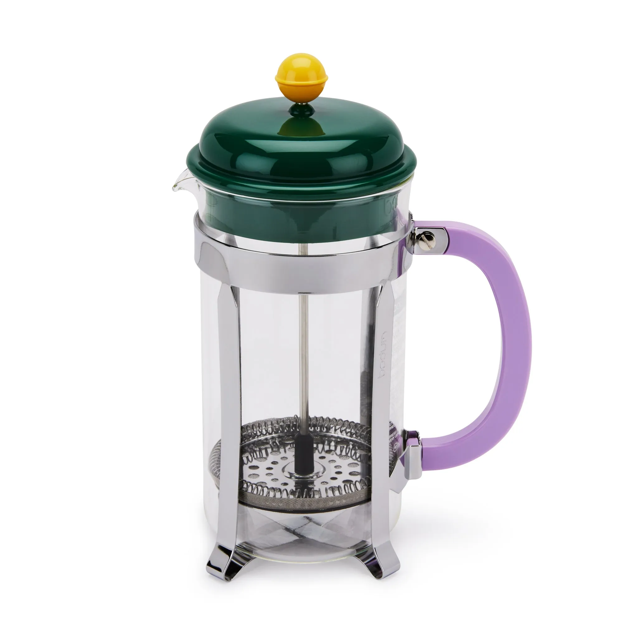 Bodum Caffettiera French Press - Dark Green/ Lilac