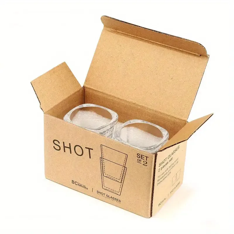 CAFE' 5 Boxes of 2 Coffee Shot Glass, Coffee Measuring Cup