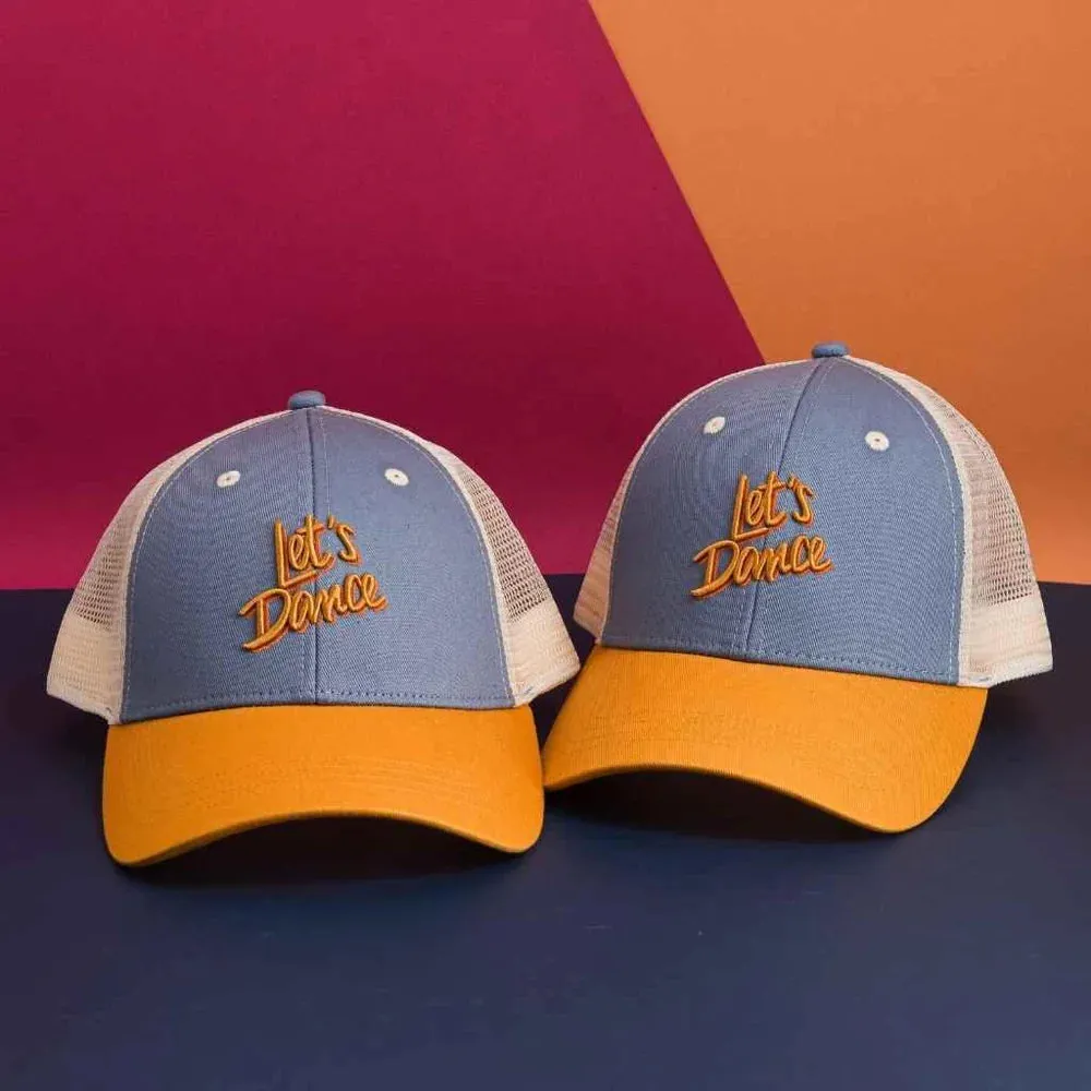 Cap "Let's Dance" Blue - Kids & Adult - مستلزمات