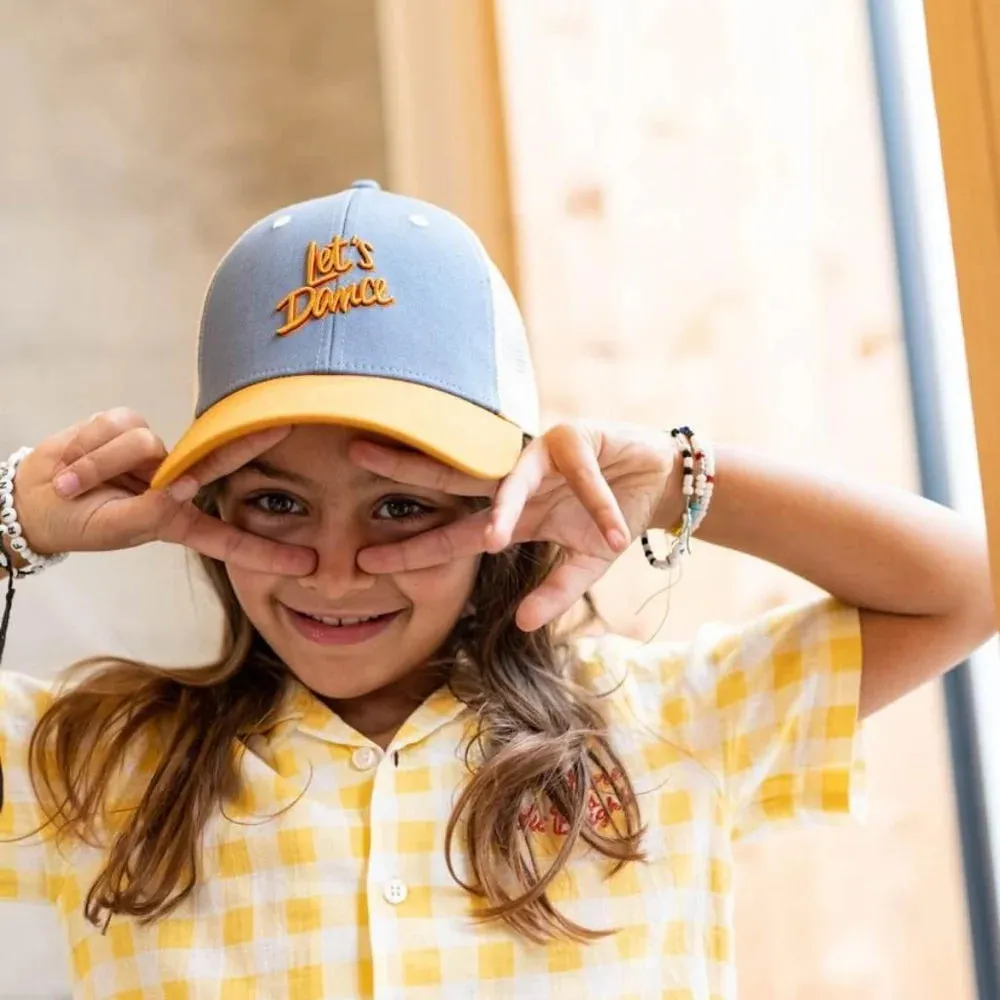 Cap "Let's Dance" Blue - Kids & Adult - مستلزمات