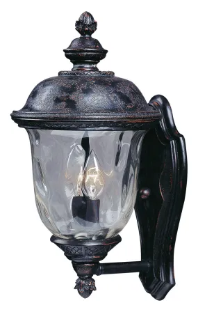 Carriage House DC 2-Light Outdoor Wall Lantern in Oriental Bronze