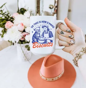 Cat Biscuits Coffee Mug