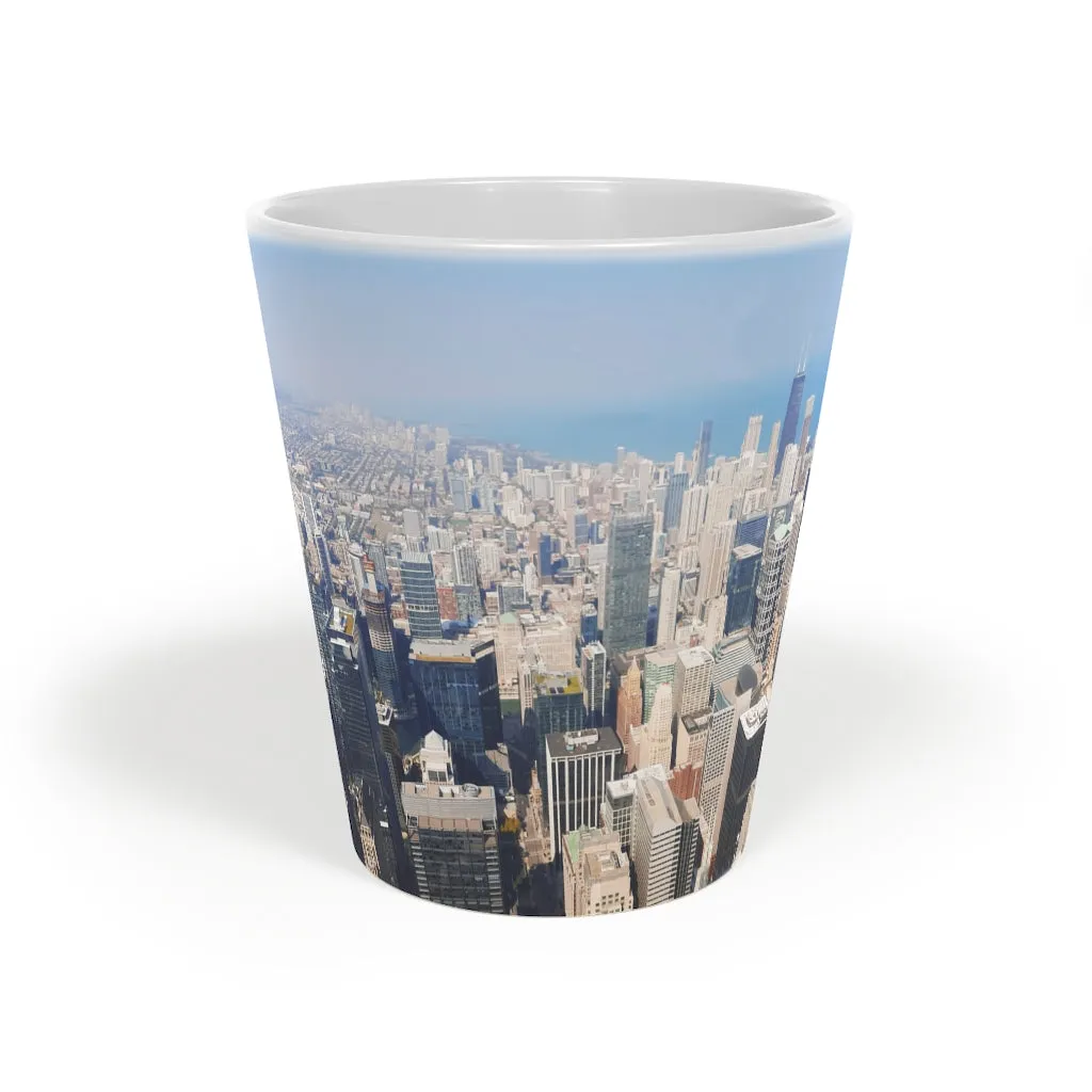 Chicago Skyline Latte Mug, 12oz