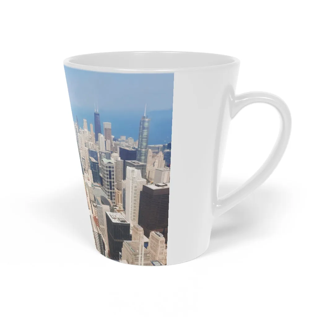 Chicago Skyline Latte Mug, 12oz