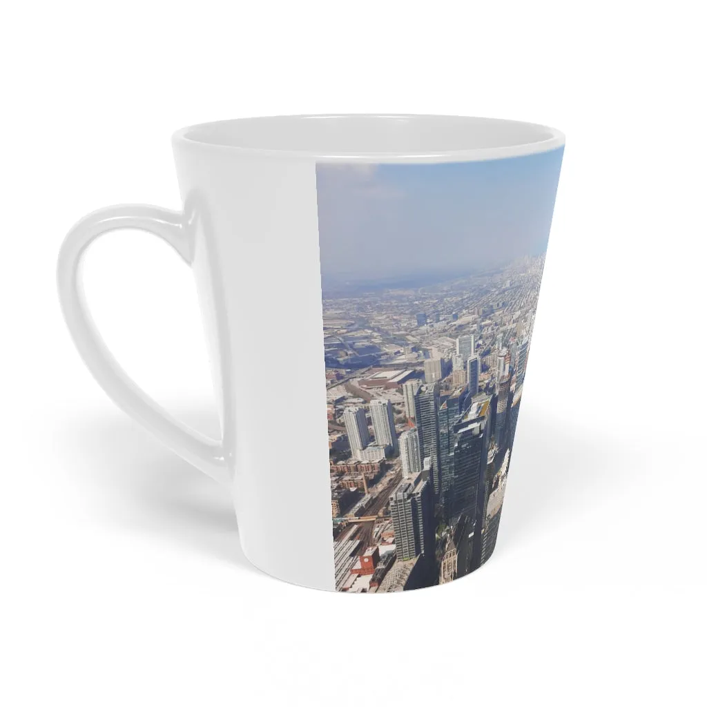 Chicago Skyline Latte Mug, 12oz