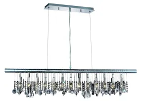 CHORUS LINE 13 LIGHT CRYSTAL CHANDELIER