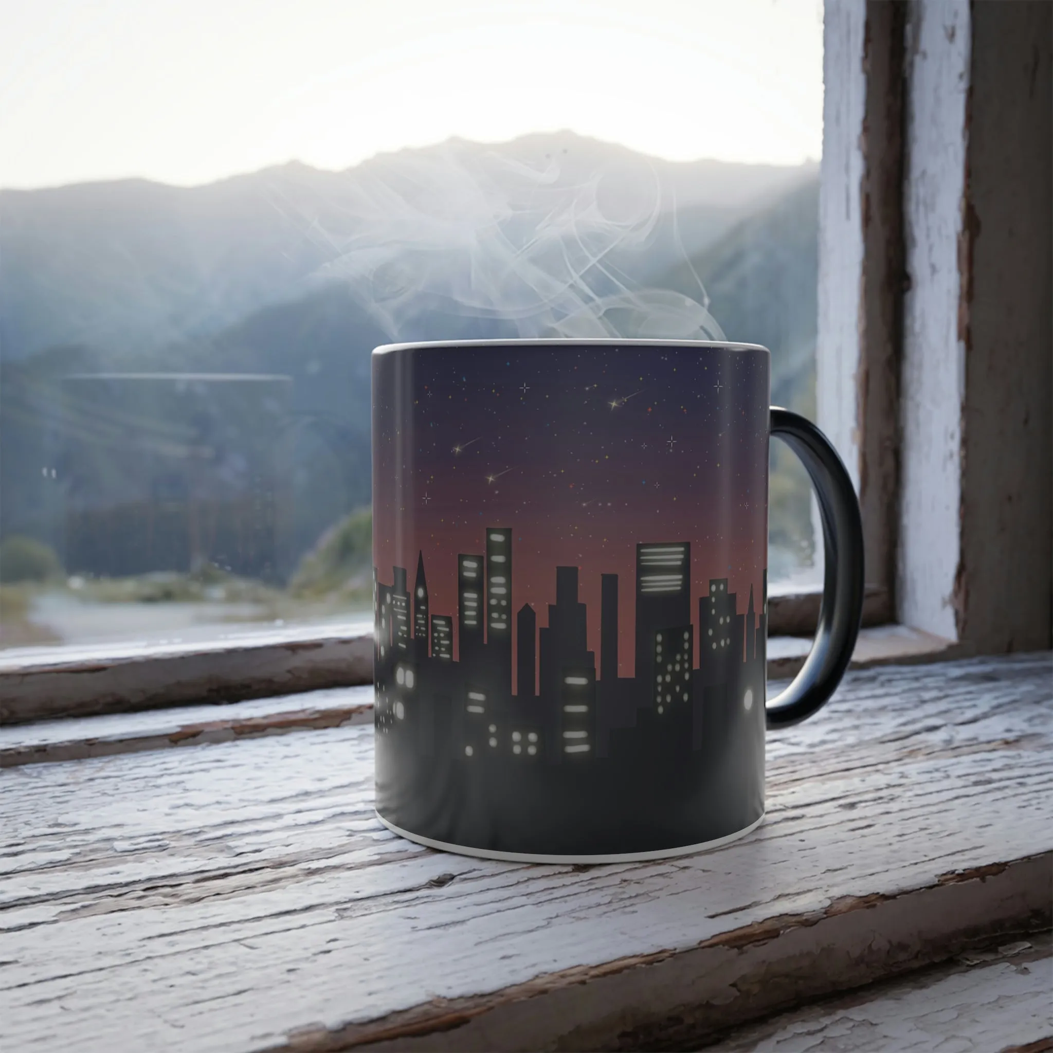 City night 11oz Color Morphing Mug