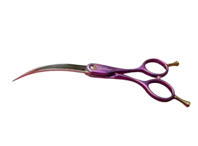 Colibri Super Curved Scissors Amethyst 6.5" by Zolitta