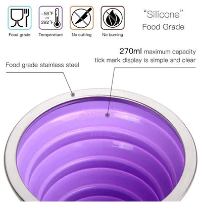 Collapsible Silicone Cup