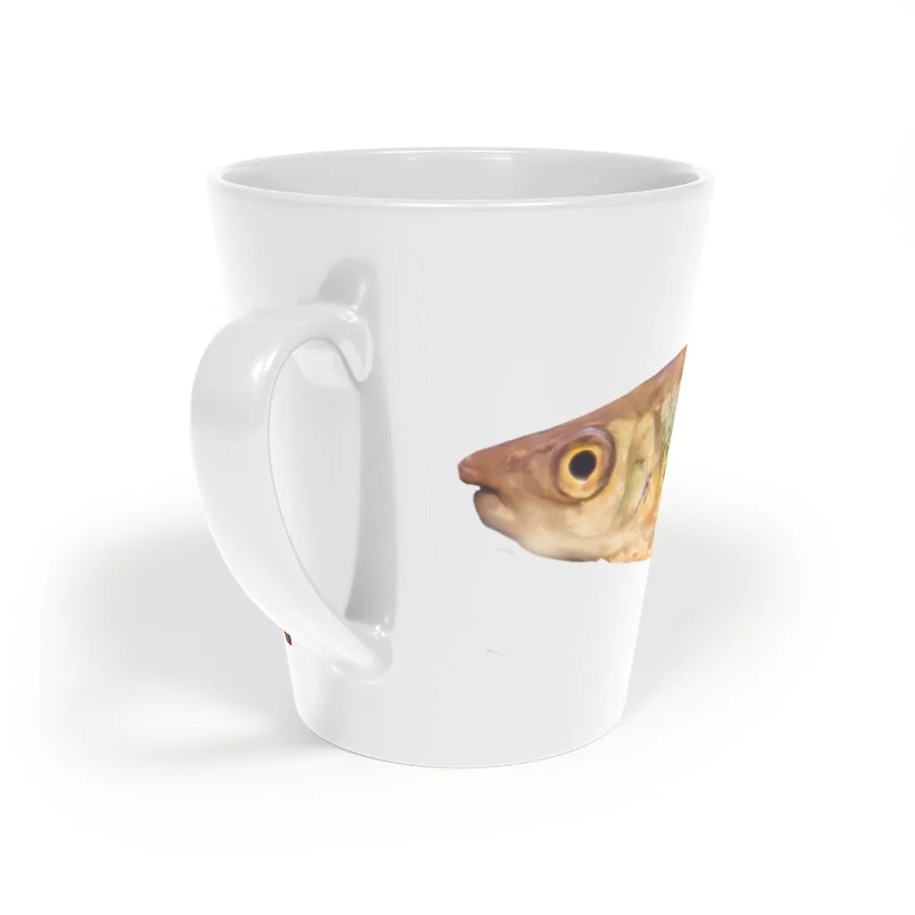 Colorful Fish Latte Mug, 12oz