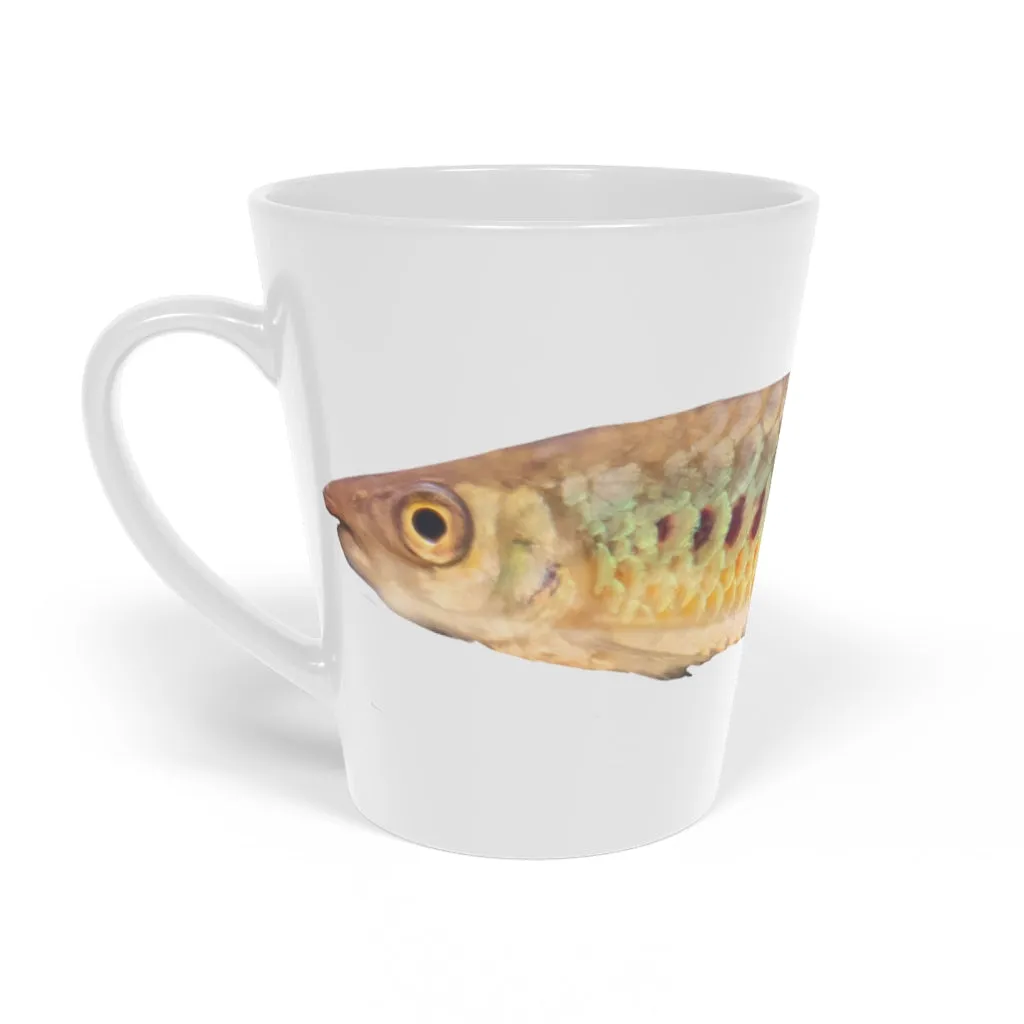 Colorful Fish Latte Mug, 12oz