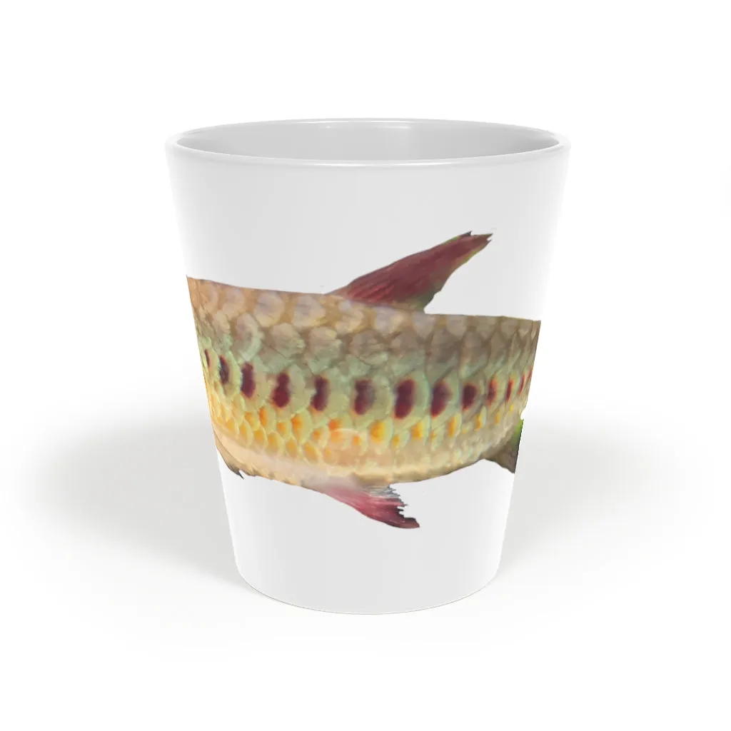 Colorful Fish Latte Mug, 12oz