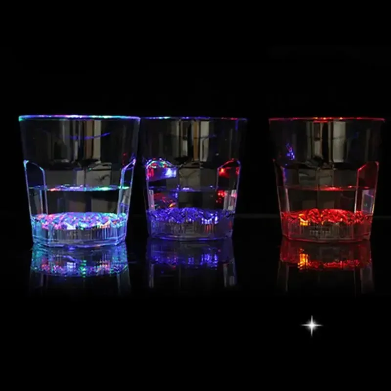 Colorful Glowing Light Glass - Parties, Weddings