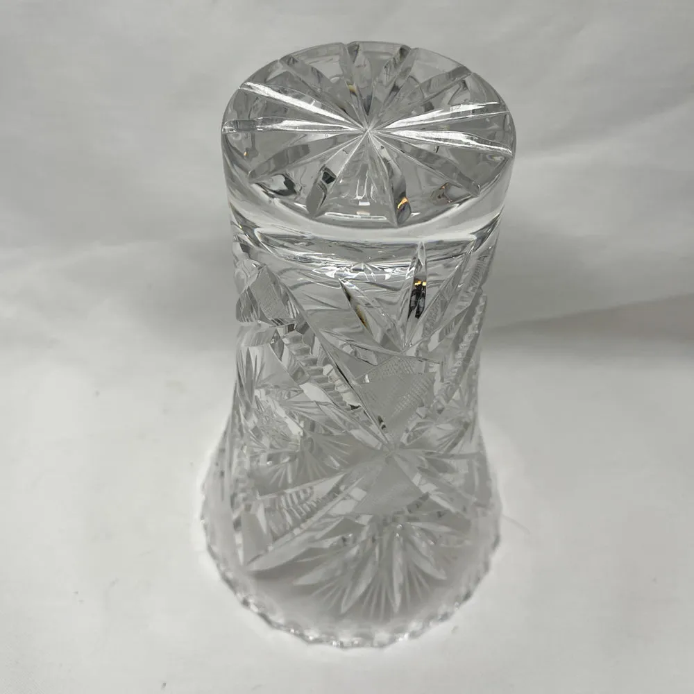 Cut Crystal Vase