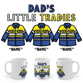 Dad's Little Tradies🚧 - Personalised Coffee Mug