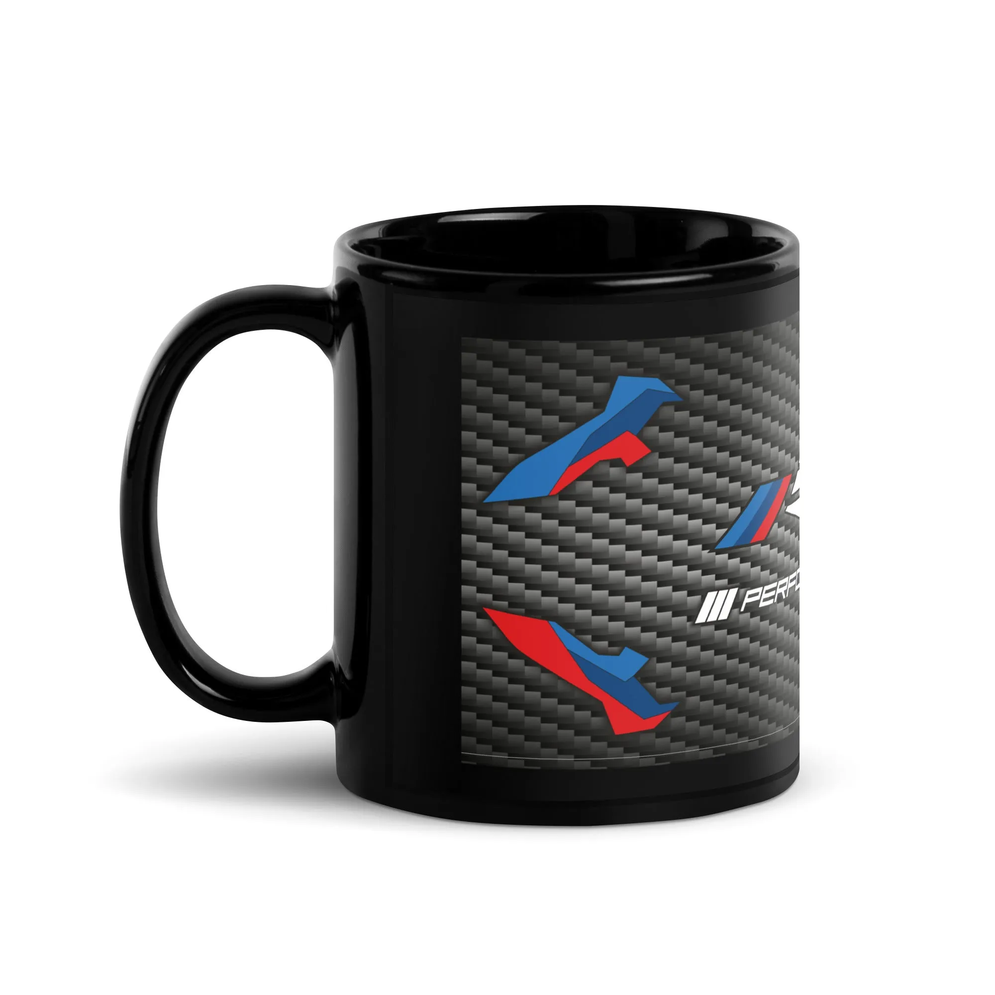 Designed Black Glossy Mug - Cup Inspired BMW M1000RR Carbon Motorcycle Model - MM6161