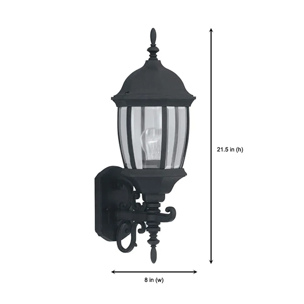 Designers Fountain 2422-BK Tiverton Wall Lanterns, Black