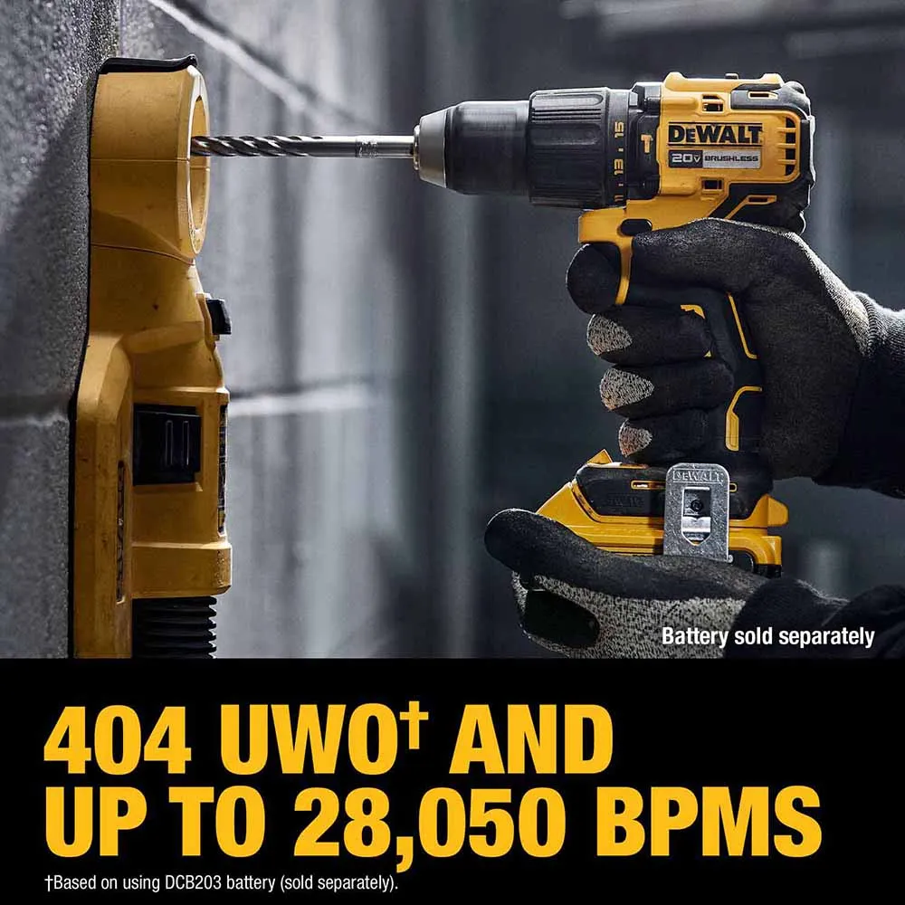 DeWalt DCD798B 20V MAX Brushless Cordless 1/2 in. Hammer Drill (Tool Only)