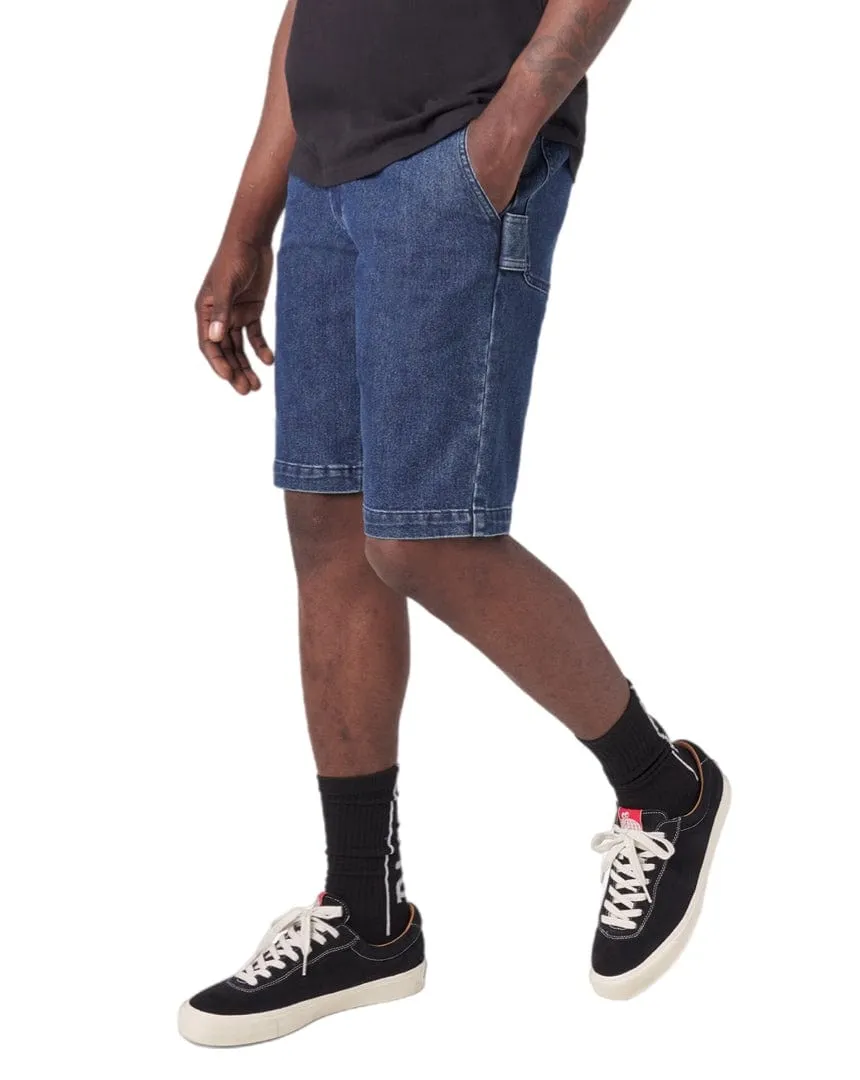 Dickies Skateboarding Denim Carpenter Shorts - Stonewashed Indigo Blue