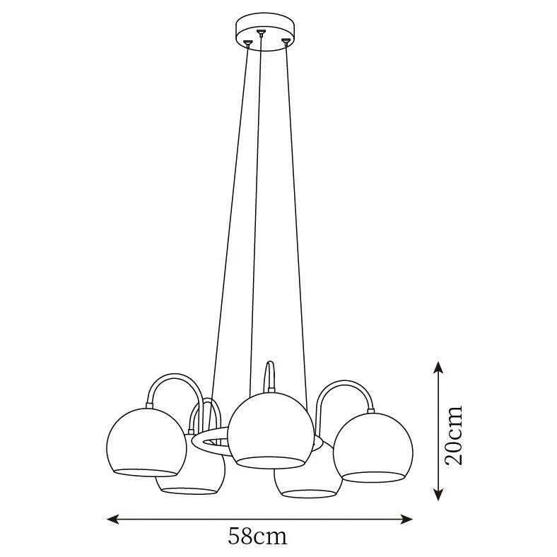 Dome Ball Chandeliers