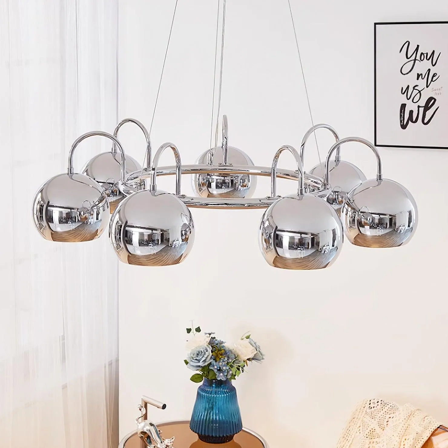 Dome Ball Chandeliers