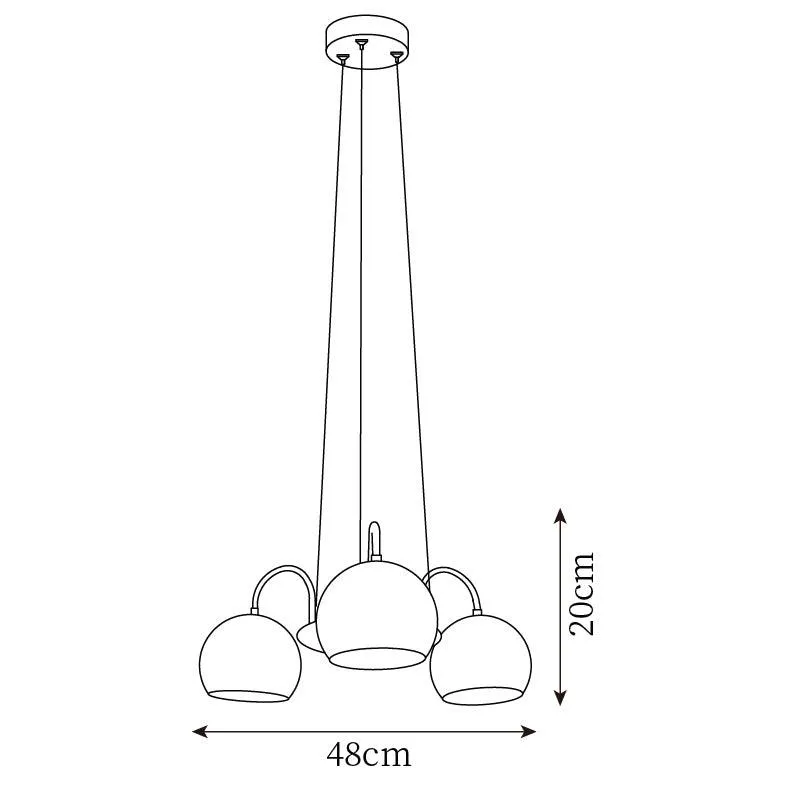 Dome Ball Chandeliers