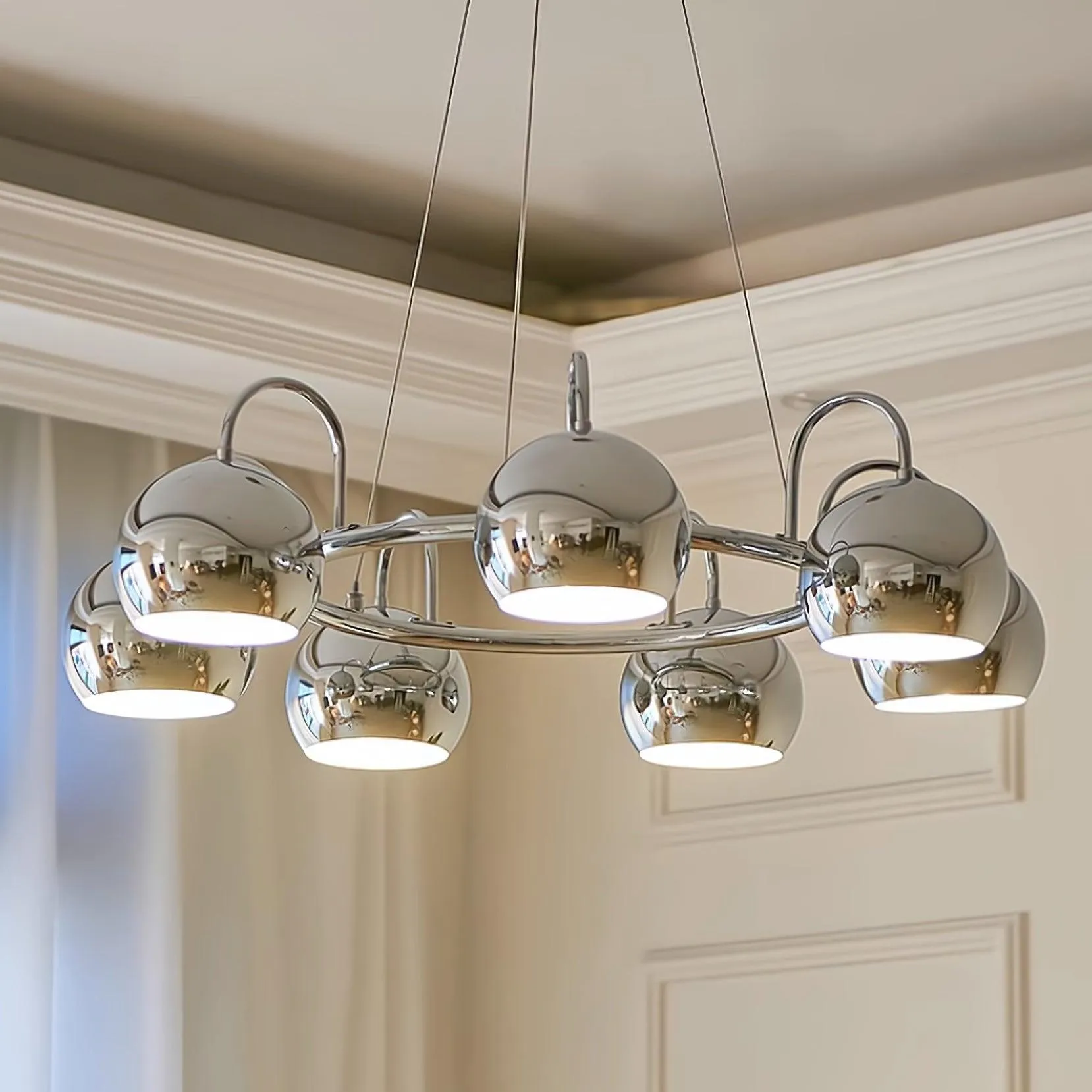 Dome Ball Chandeliers