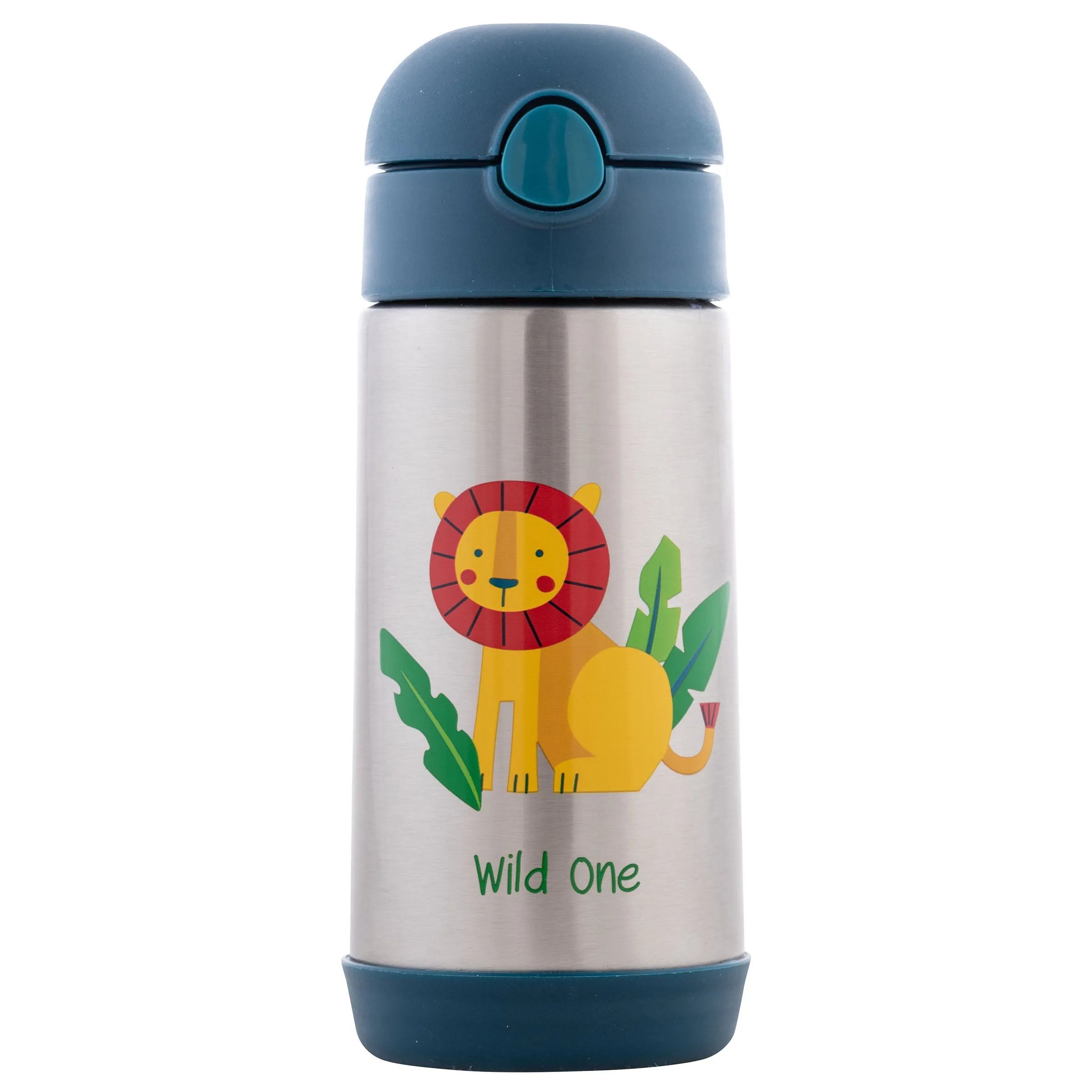 Double Wall Stainless Steel Water Bottle - Zoo