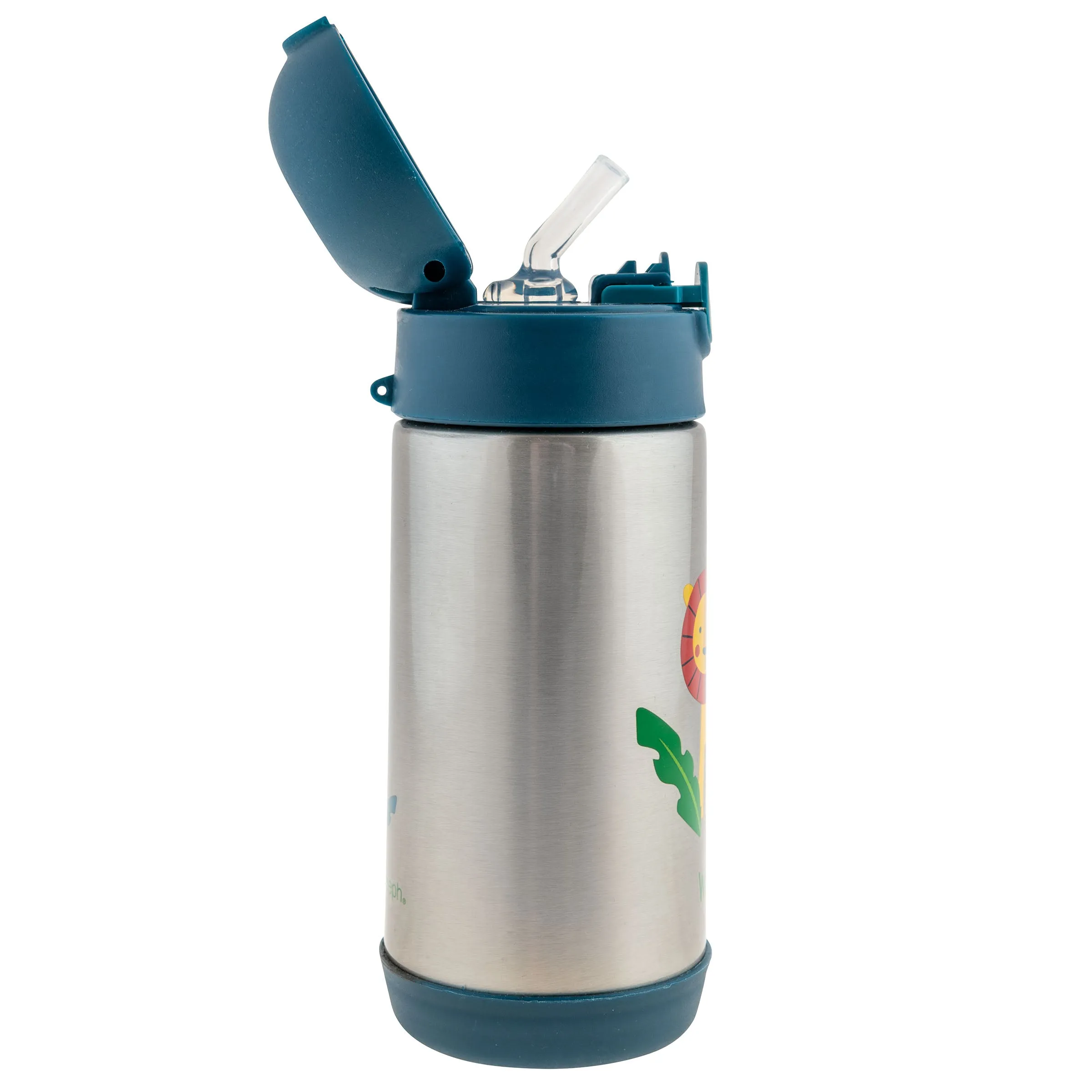 Double Wall Stainless Steel Water Bottle - Zoo