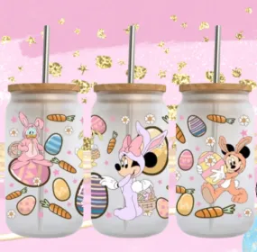 Easter -Mickey & Friends - UV Dtf 16oz Cup Wrap